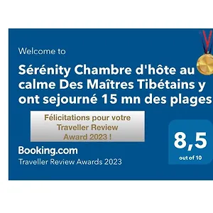 Séjour chez l'habitant Sérénity Chambre D'hôte Au Calme Des Maîtres Tibétains Y Ont Sejourné 15 Mn Des Plages, Mougins